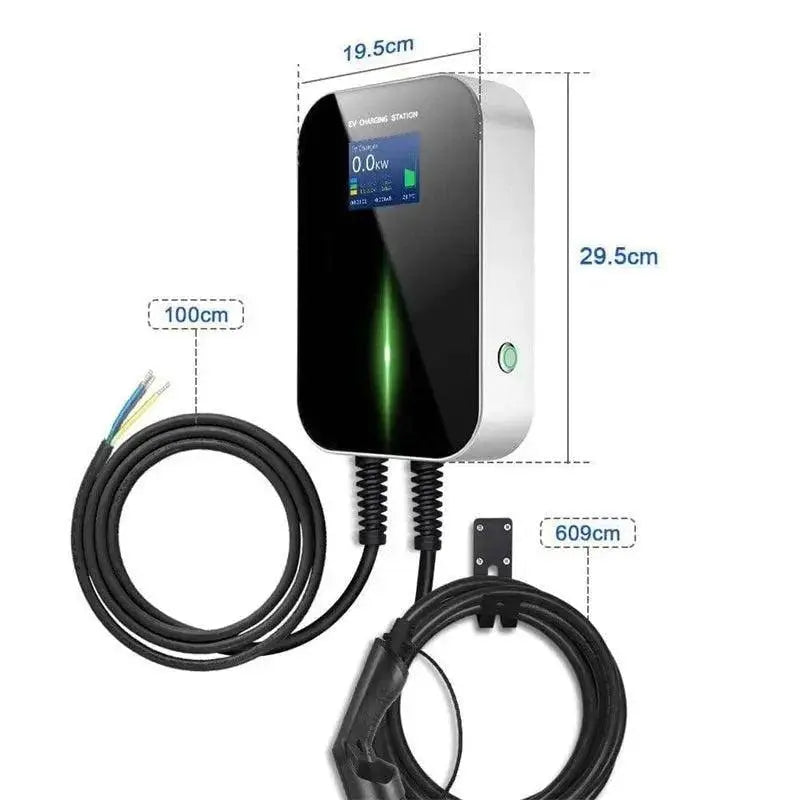 Autolader APP - 1 fase + 6 Meter Kabel -  Type 2 / GRATIS €10,- Cadeau bon bol.com ! - megaspullen.nl