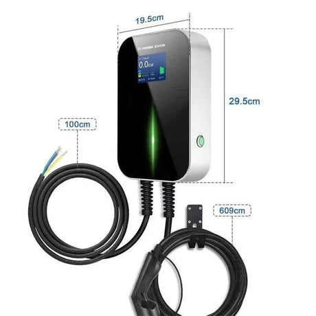 BESEN Autolader APP - 3 fase 11KW + 6 Meter Kabel -  Type 2 / GRATIS €10,- Cadeau bon bol.com ! - megaspullen.nl