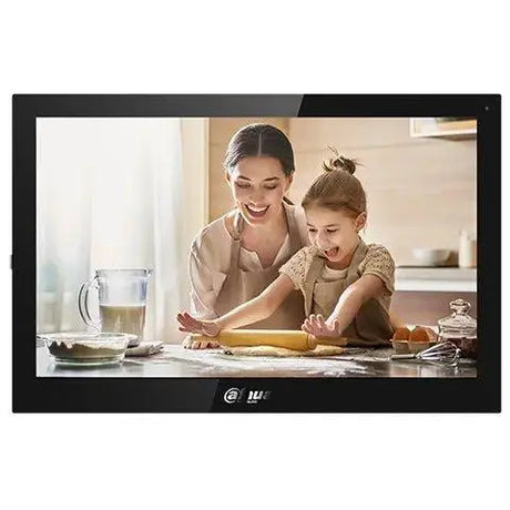 VTH5341G-W Binnenpost 10 inch touch screen, Full HD, intern geheugen 8GB SD, SIP, PoE wifi - megaspullen.nl